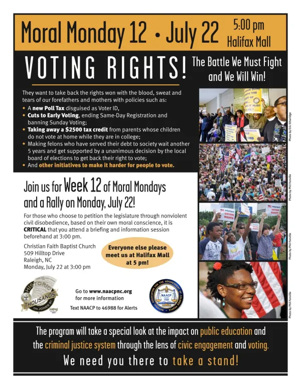 Moral Monday 12th Wave flyer