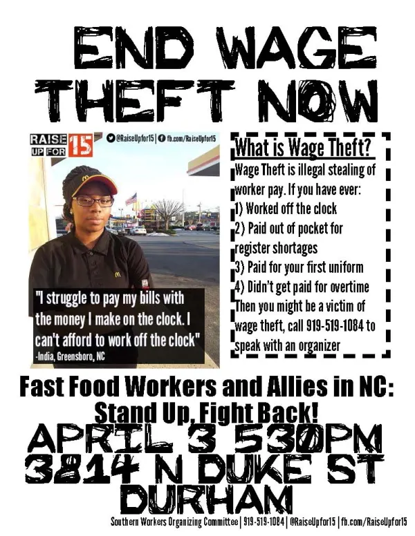 Grab the flyer for the wage theft speak out April 3rd.