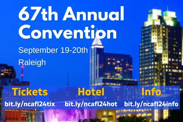 graphic advertising 67th annual convention september 19-20, 2024, in raleigh