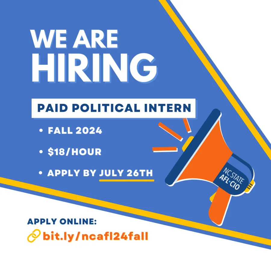 graphic advertising fall 2024 paid political internship including hourly pay, deadline, and application link