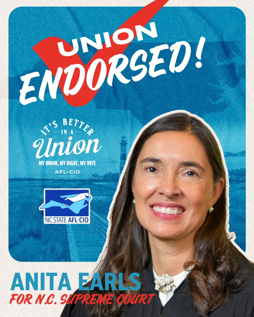 Justice Anita Earls for NC Supreme Court