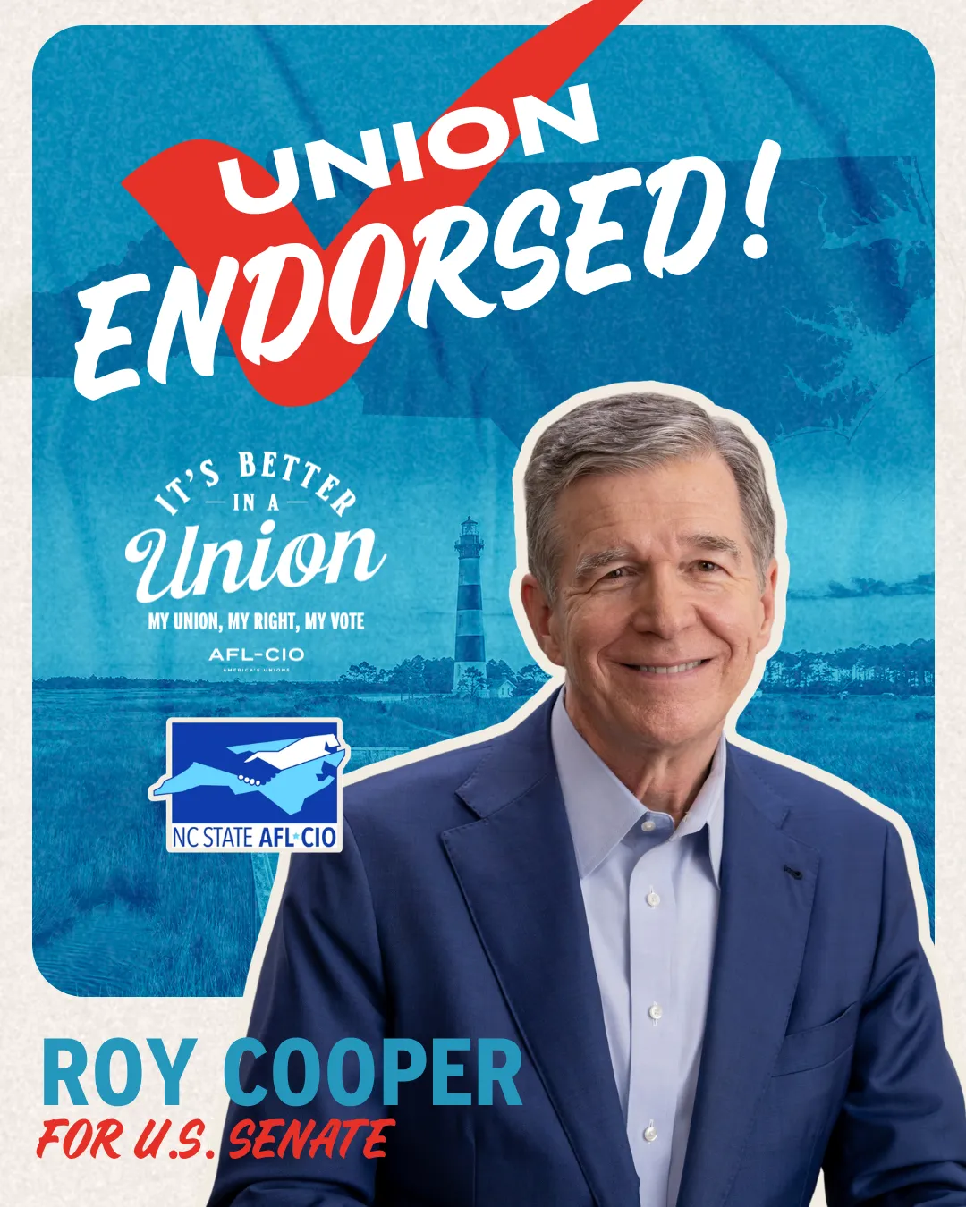 Roy Cooper for US Senate