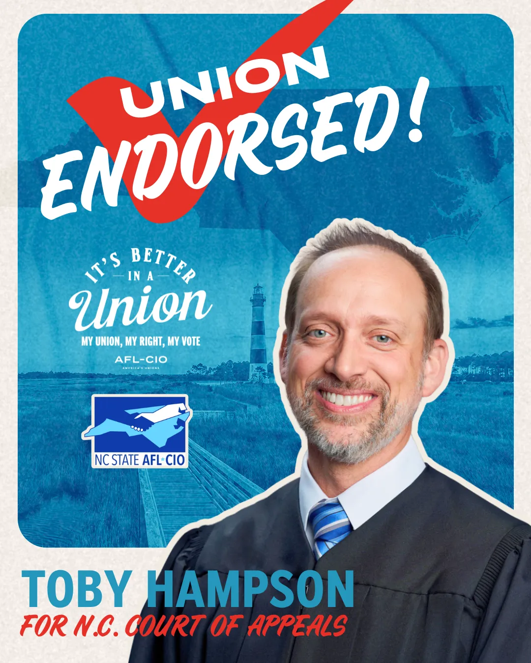 Toby Hampson for NC Court of Appeals Seat 2