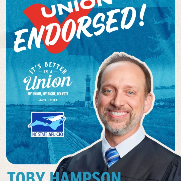Toby Hampson for NC Court of Appeals Seat 2
